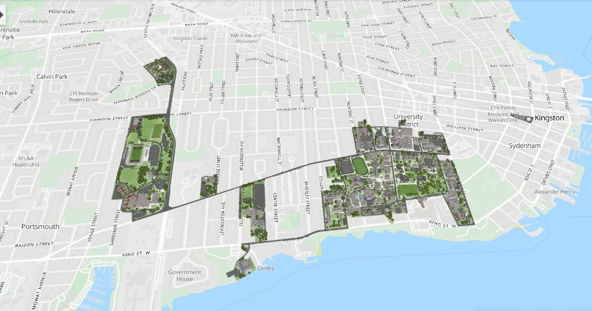 New 3D Interactive Campus Map Queen S University Gazette   TW Kingston Campus 